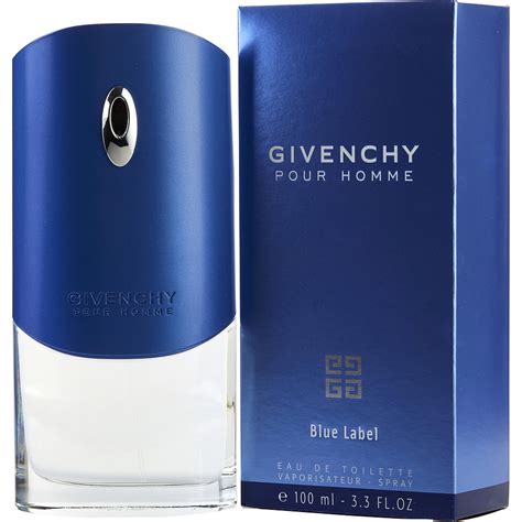 givenchy givenchy pour homme blue label|givenchy pour homme price.